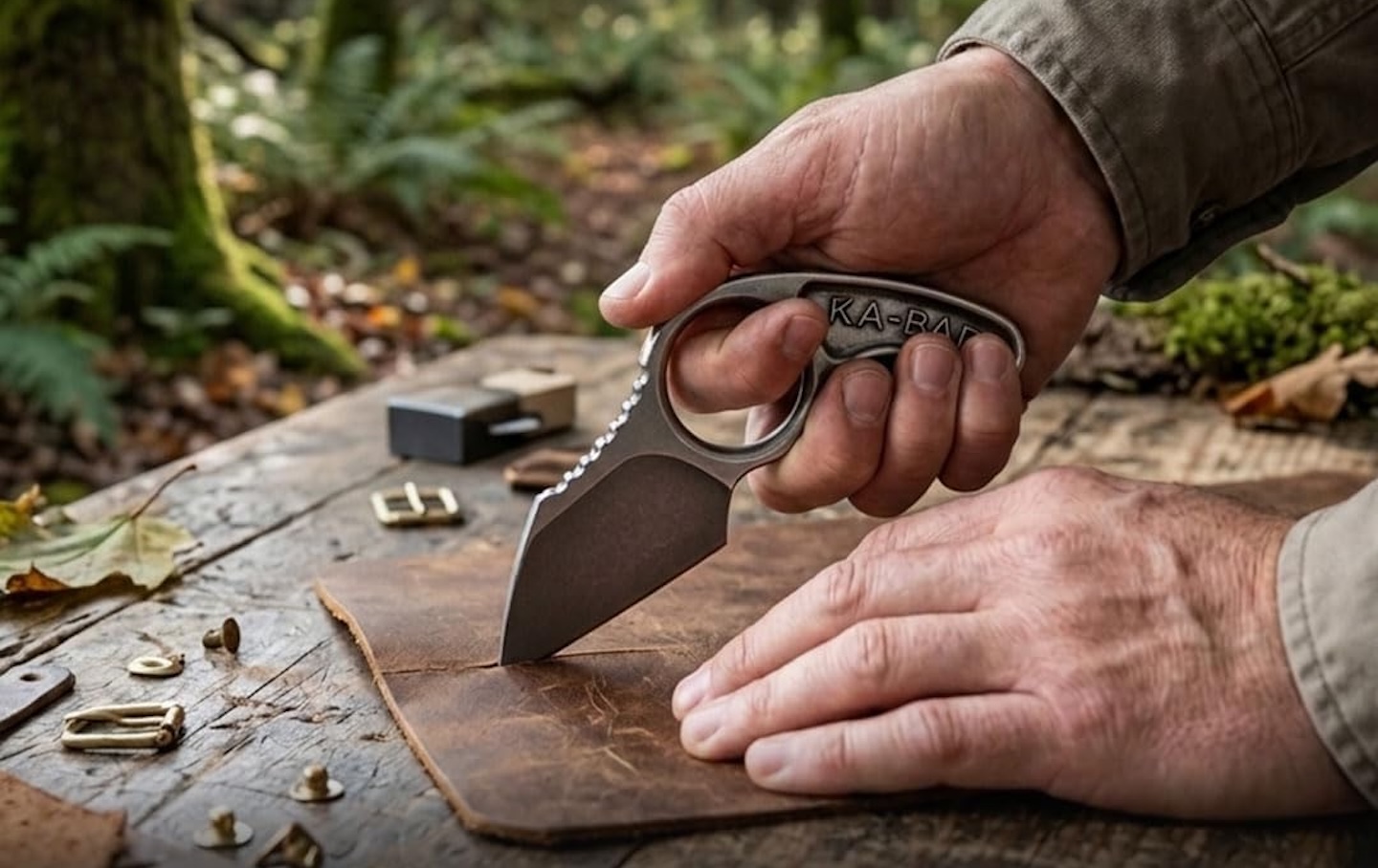KA-BAR George Roscoe Fixed Blade Knife
