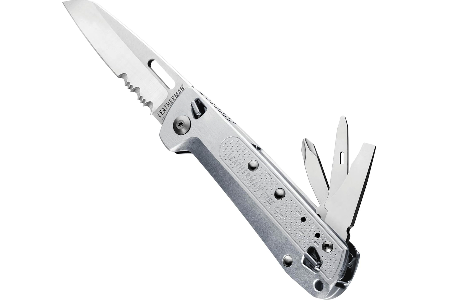 LEATHERMAN FREE K2X Folding Pocketknife 8-in-1