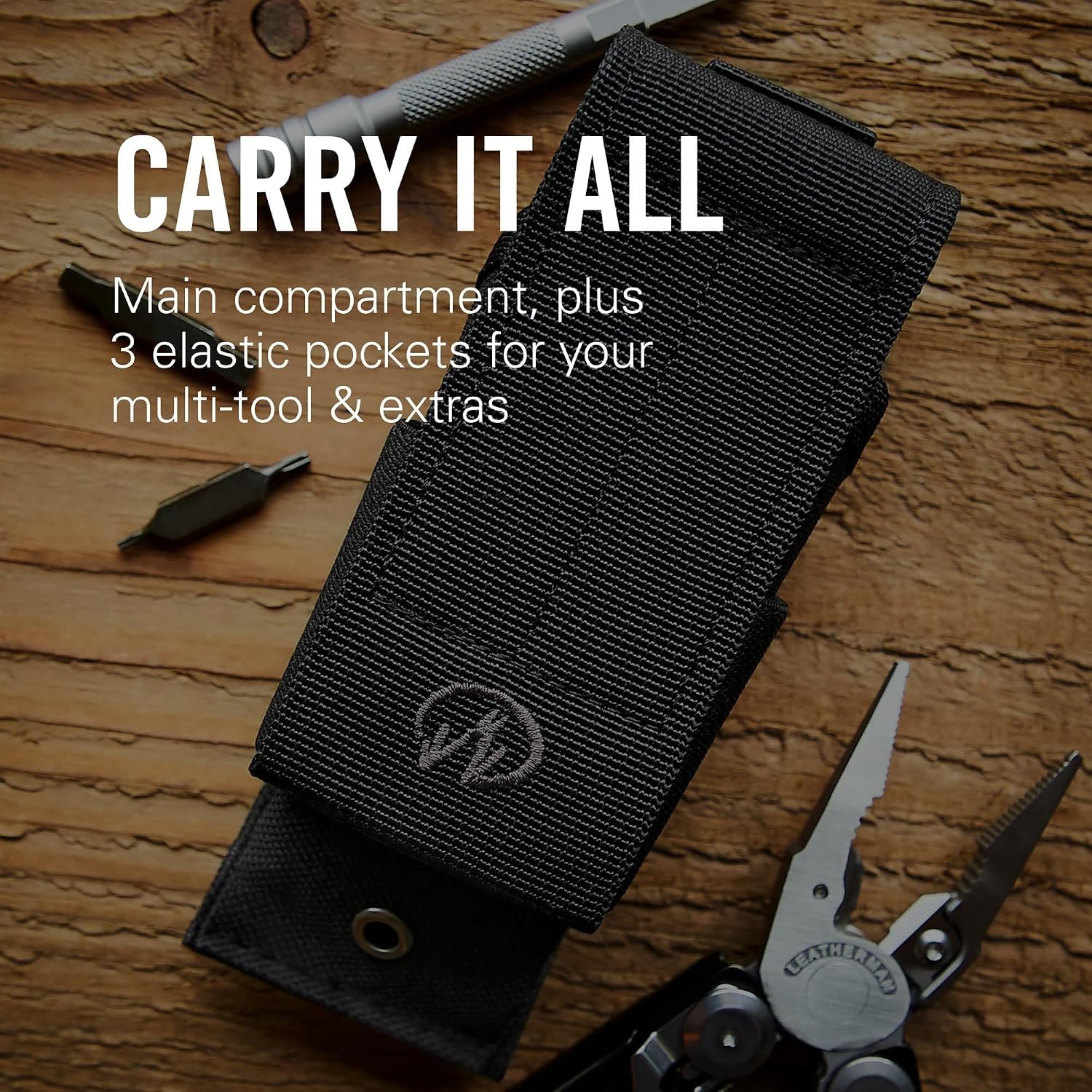 LEATHERMAN MOLLE Large Nylon Sheath with Pockets