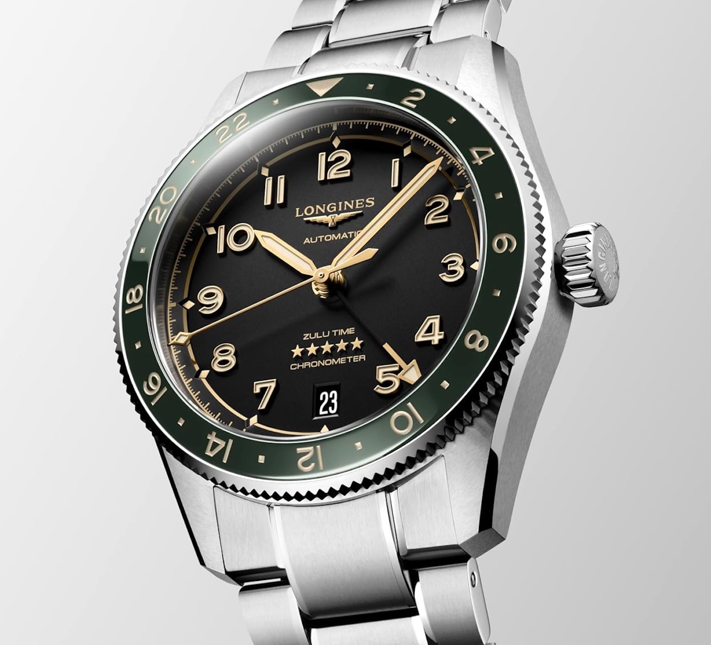 Longines Spirit Zulu TIME Automatic Watch 2