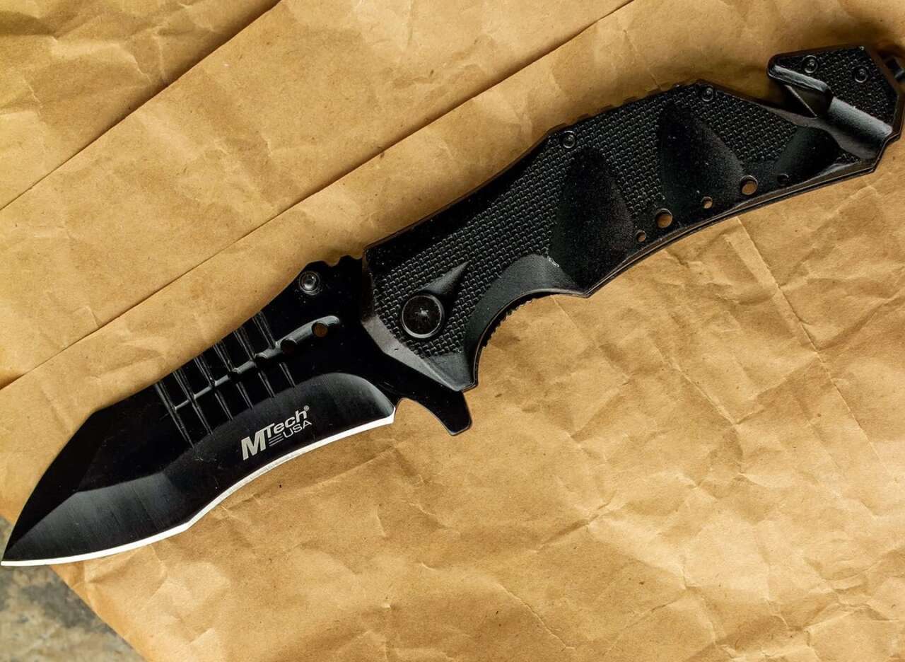MTech USA MT-A845BK SPRING ASSISTED KNIFE 3