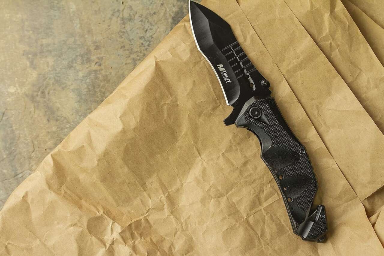 MTech USA MT A845BK SPRING ASSISTED KNIFE 5