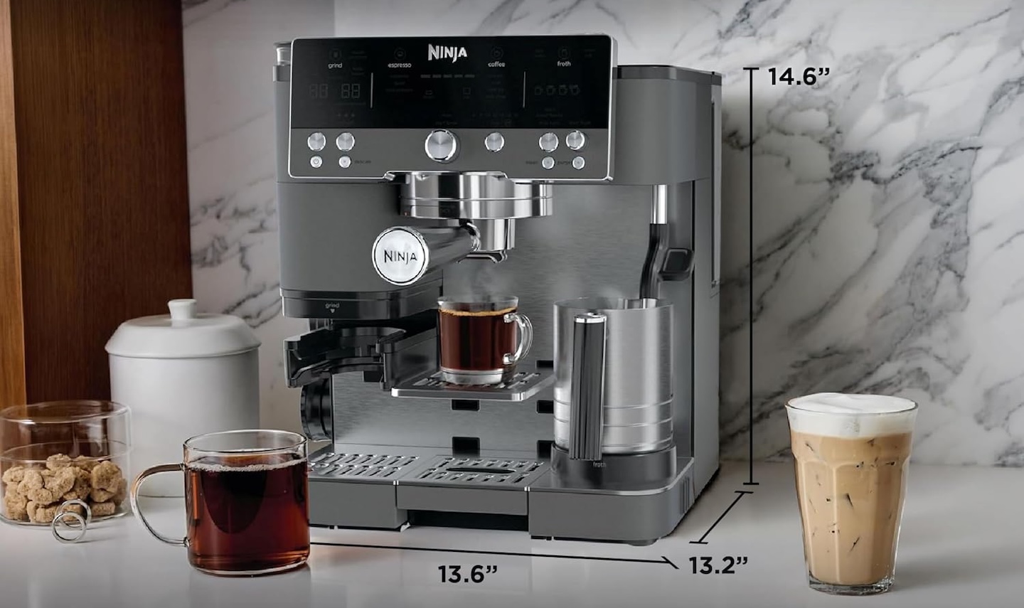 Ninja Luxe Café Premier 3-in-1 Espresso Machine