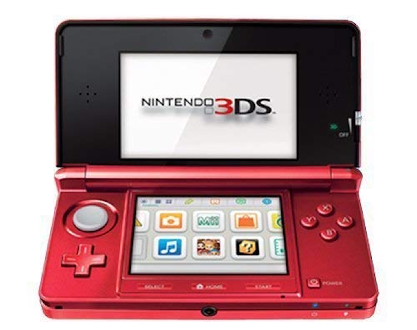 Nintendo 3DS Flame Red