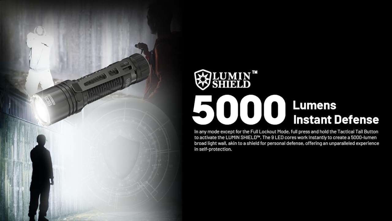 Nitecore EDC35 5000 Lumen EDC Flashlight