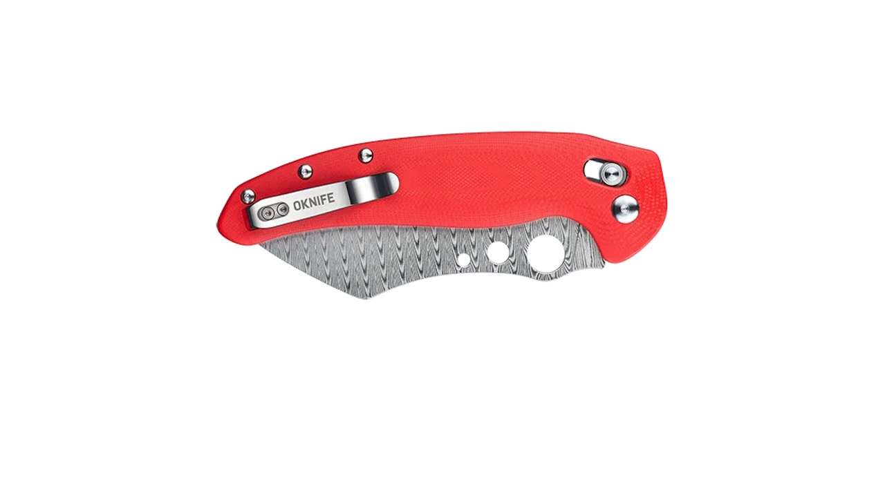 OKNIFE Sentry R1 Damascus 5