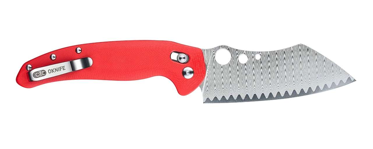 OKNIFE Sentry R1 Damascus 6