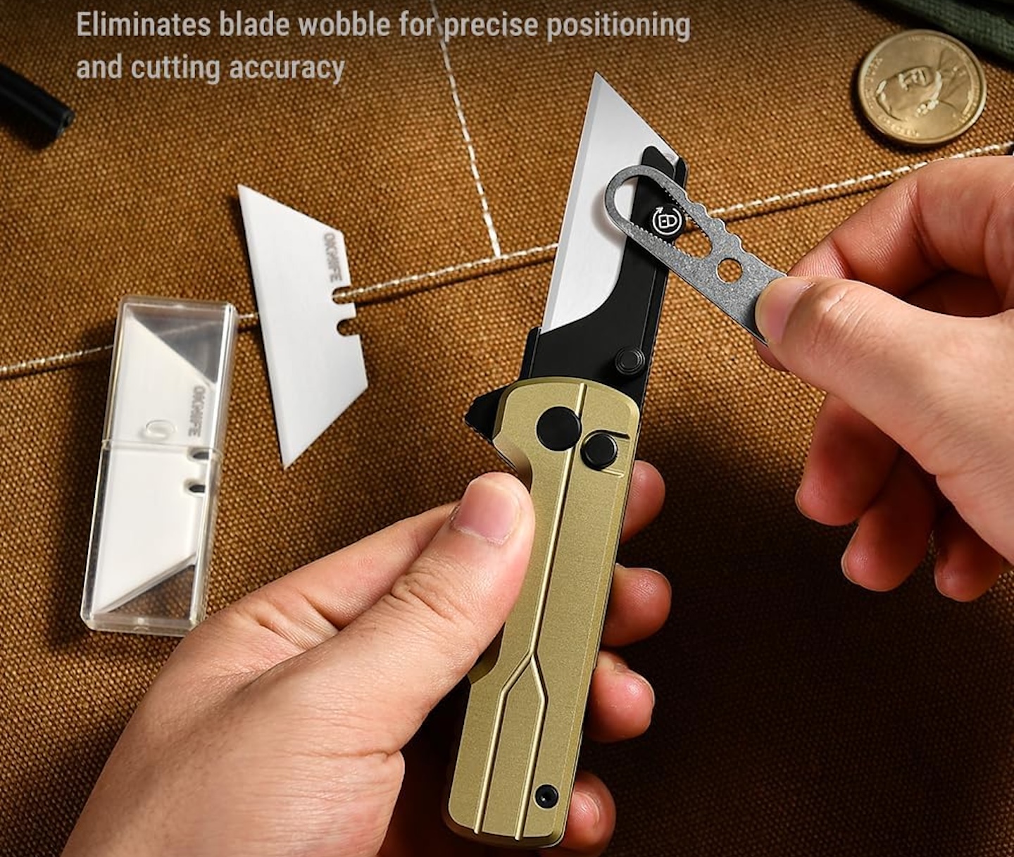 OKNIFE U1 Ultra Pocket Folding Utility Knife