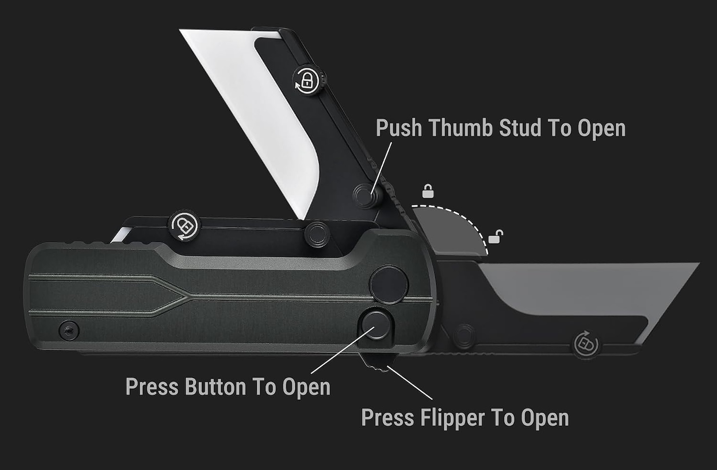 OKNIFE U1 Ultra Pocket Folding Utility Knife