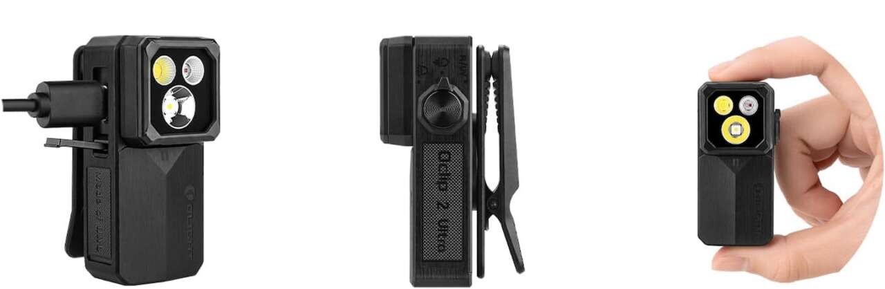 OLIGHT Oclip 2 Ultra EDC Rechargeable Flashlight Clip Light A