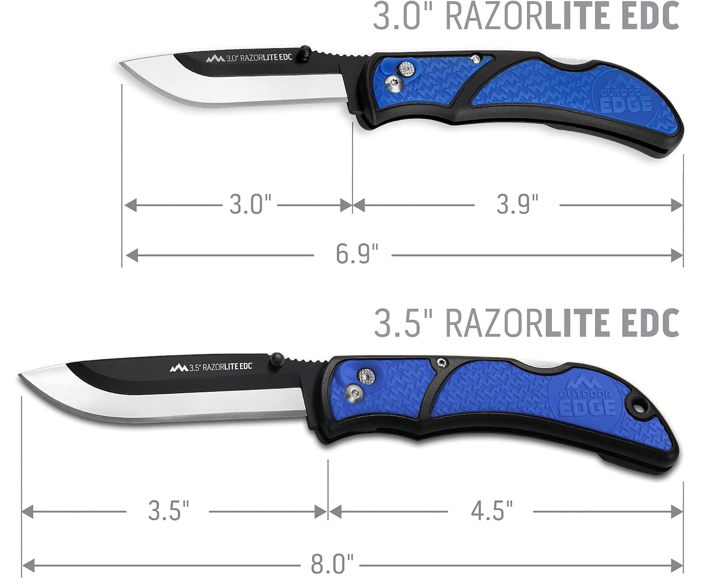 OUTDOOR EDGE 3.5 inch RazorLite EDC Knife
