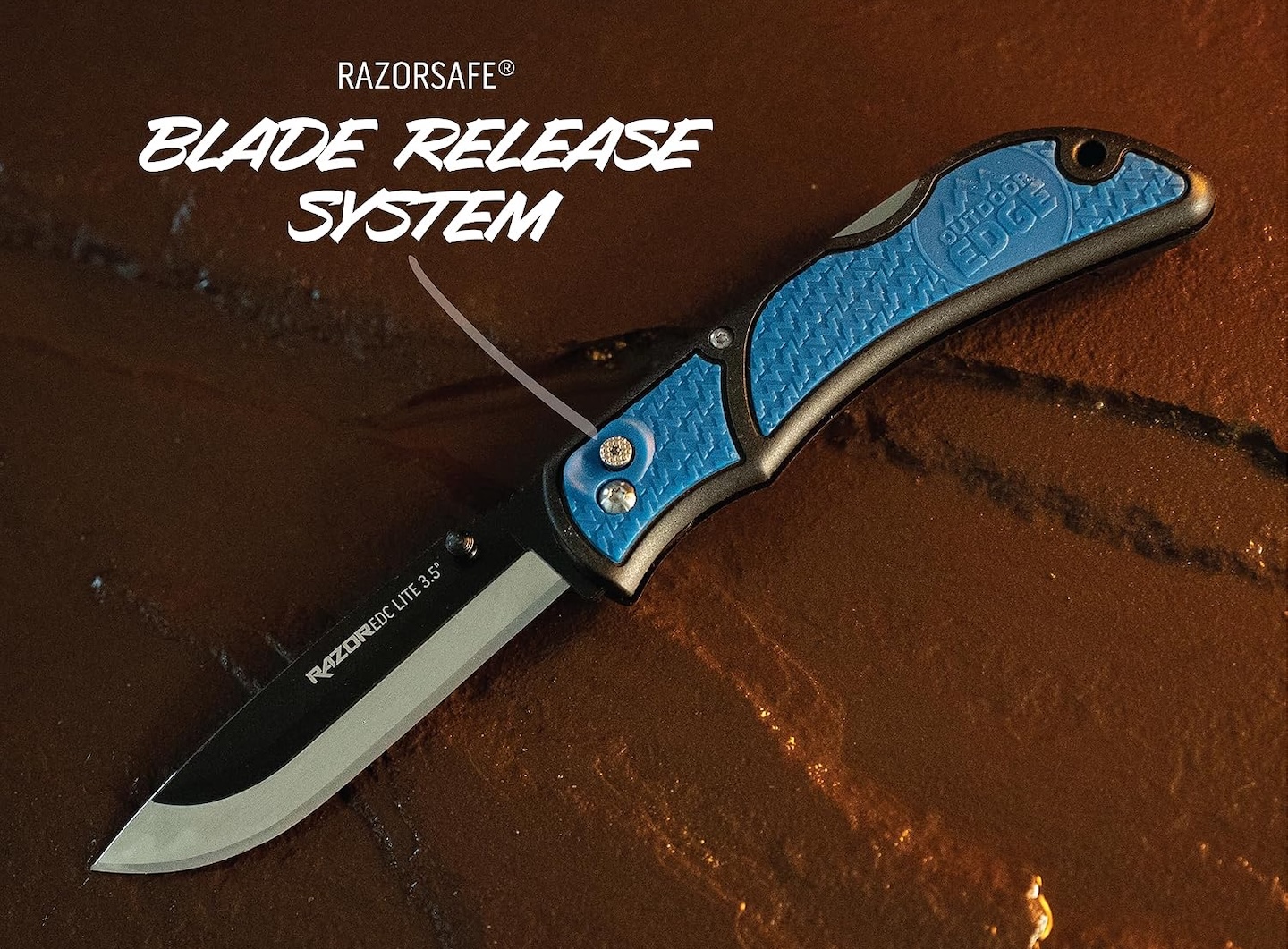 OUTDOOR EDGE 3.5 inch RazorLite EDC Knife