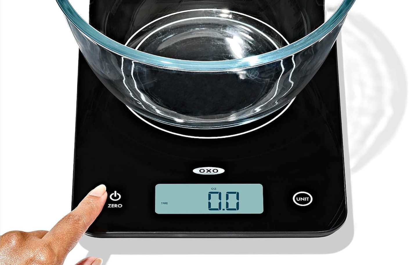 OXO Good Grips 11lb5kg Everyday Glass Food Scale