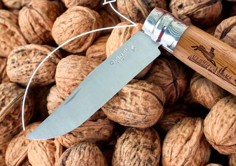 Opinel Engraved Handle Folding Knife