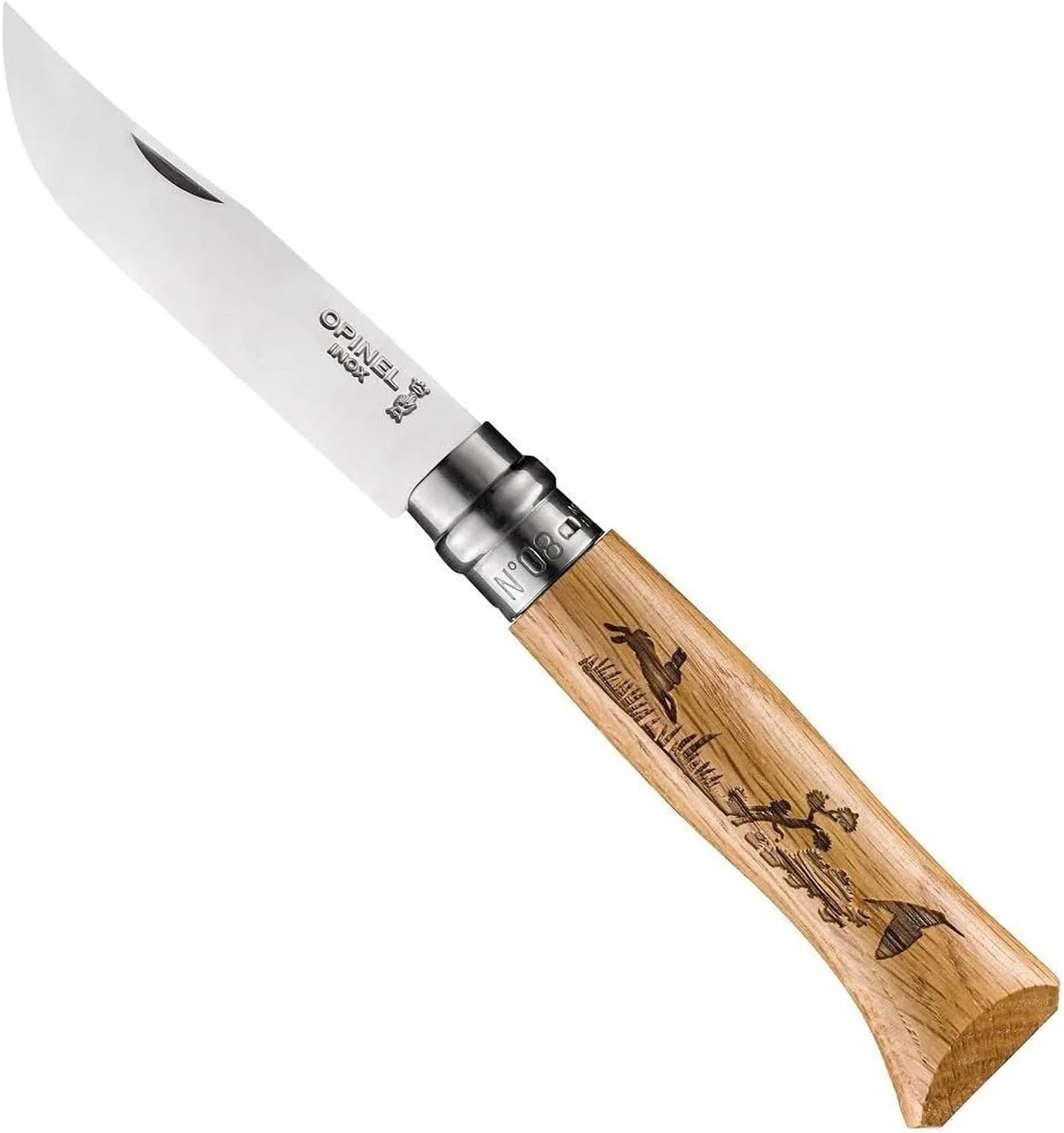 Opinel Engraved Handle Folding Knife