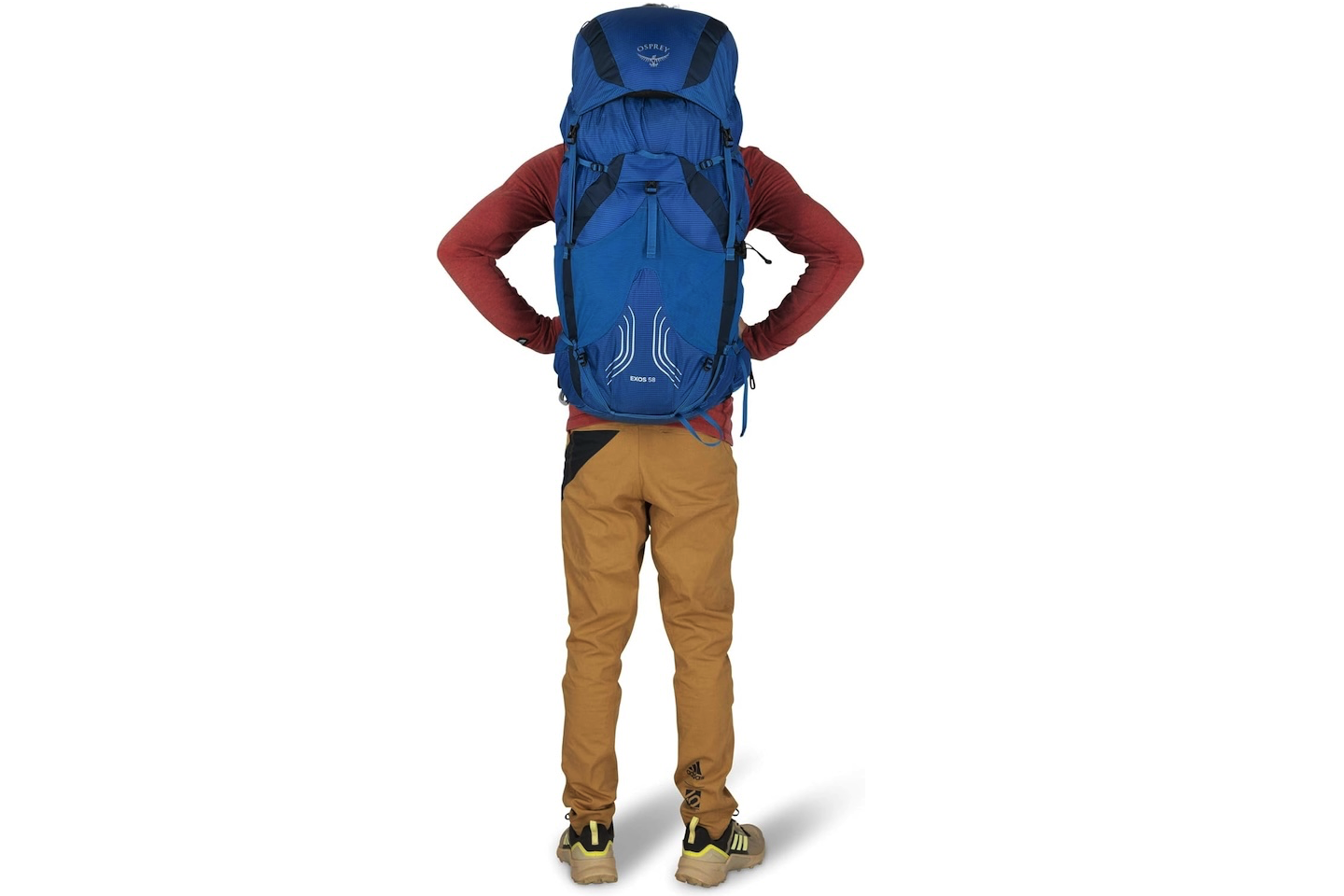 Osprey Exos 58 Mens Ultralight Backpacking Backpack