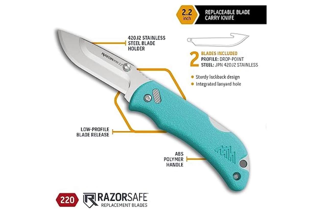 Outdoor Edge Razor Mini Folding Pocket Knife 4