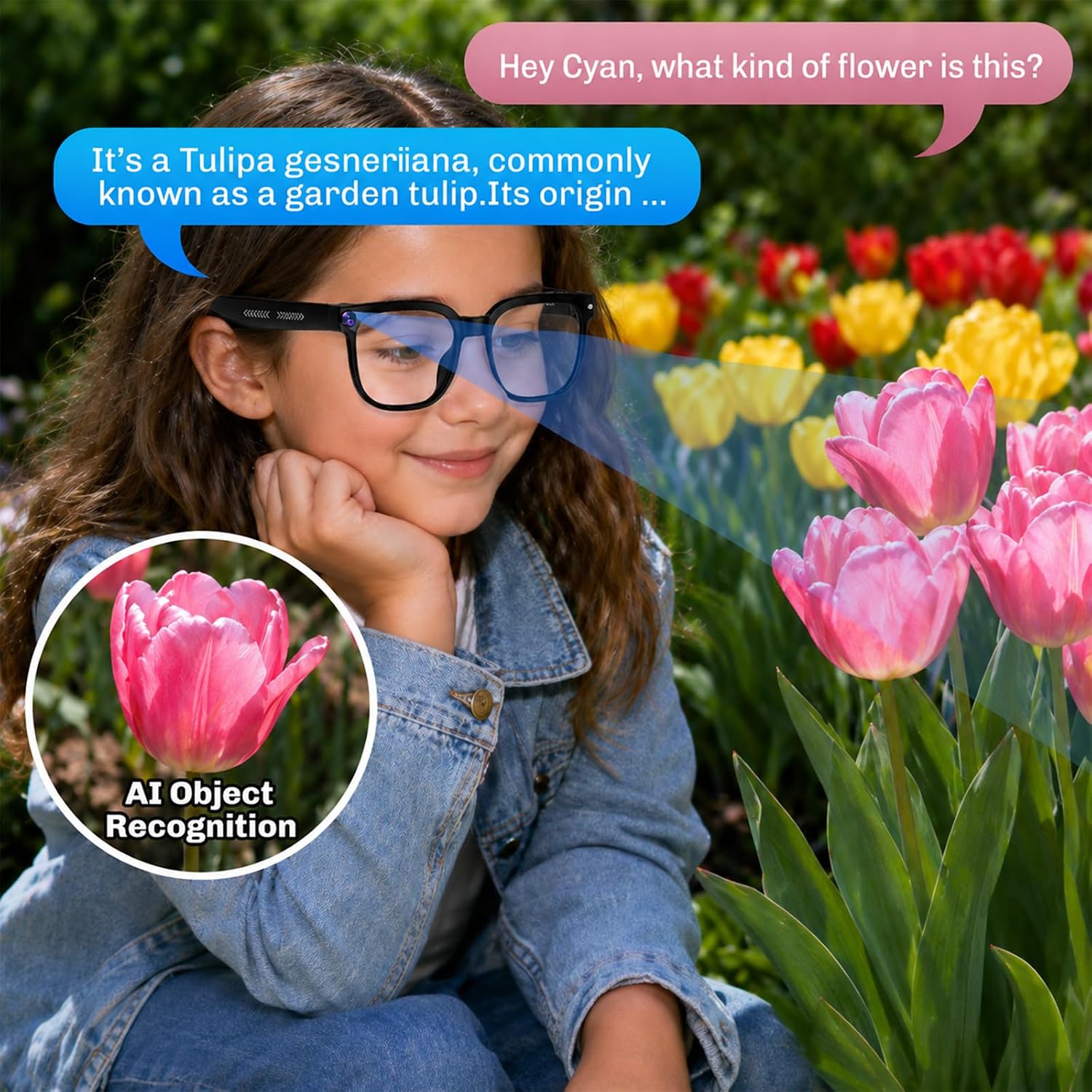 Plunthorn AI Smart Glasses with Camera