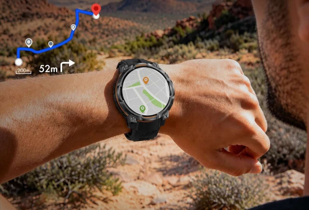 Rogbid Hero K1 Military Grade Smartwatch with Offline Maps 10