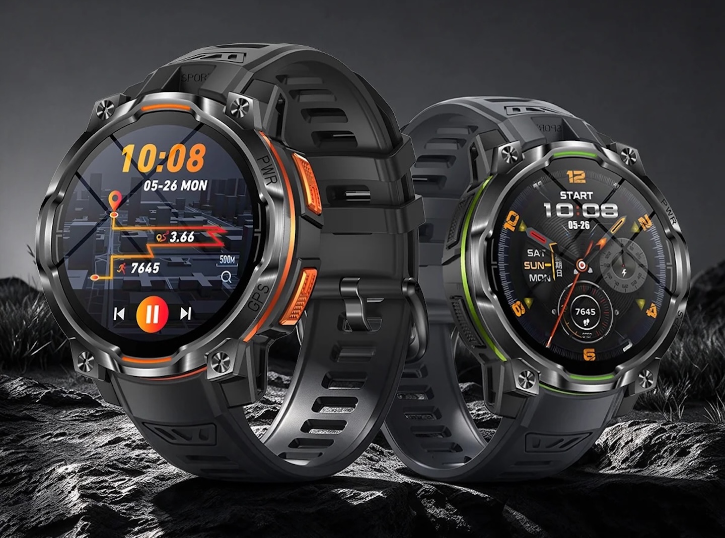 This $60 Smartwatch Packs Offline Maps and a 1,200mAh Battery | Rogbid Hero K1