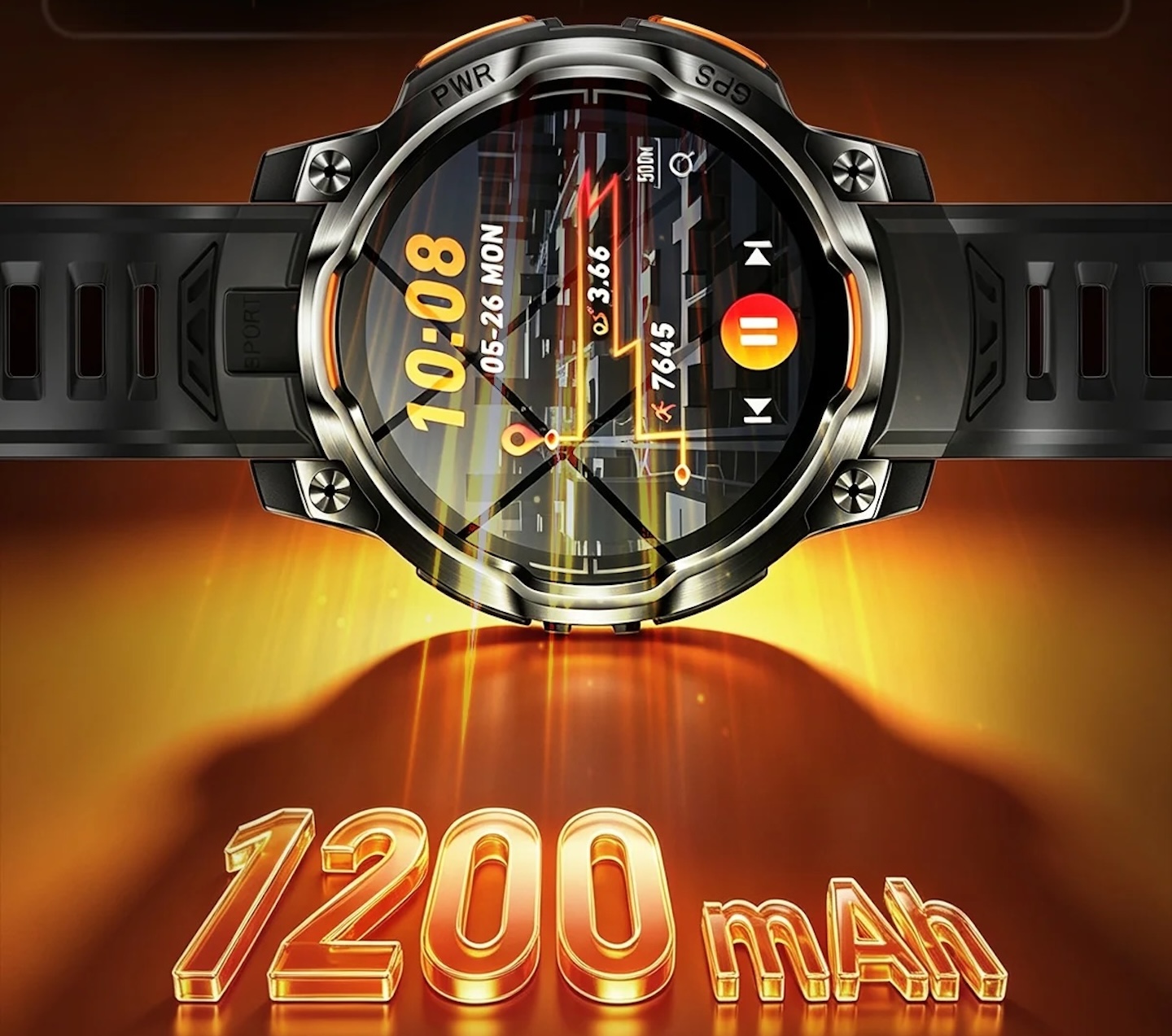 Rogbid Hero K1 Military Grade Smartwatch with Offline Maps 9