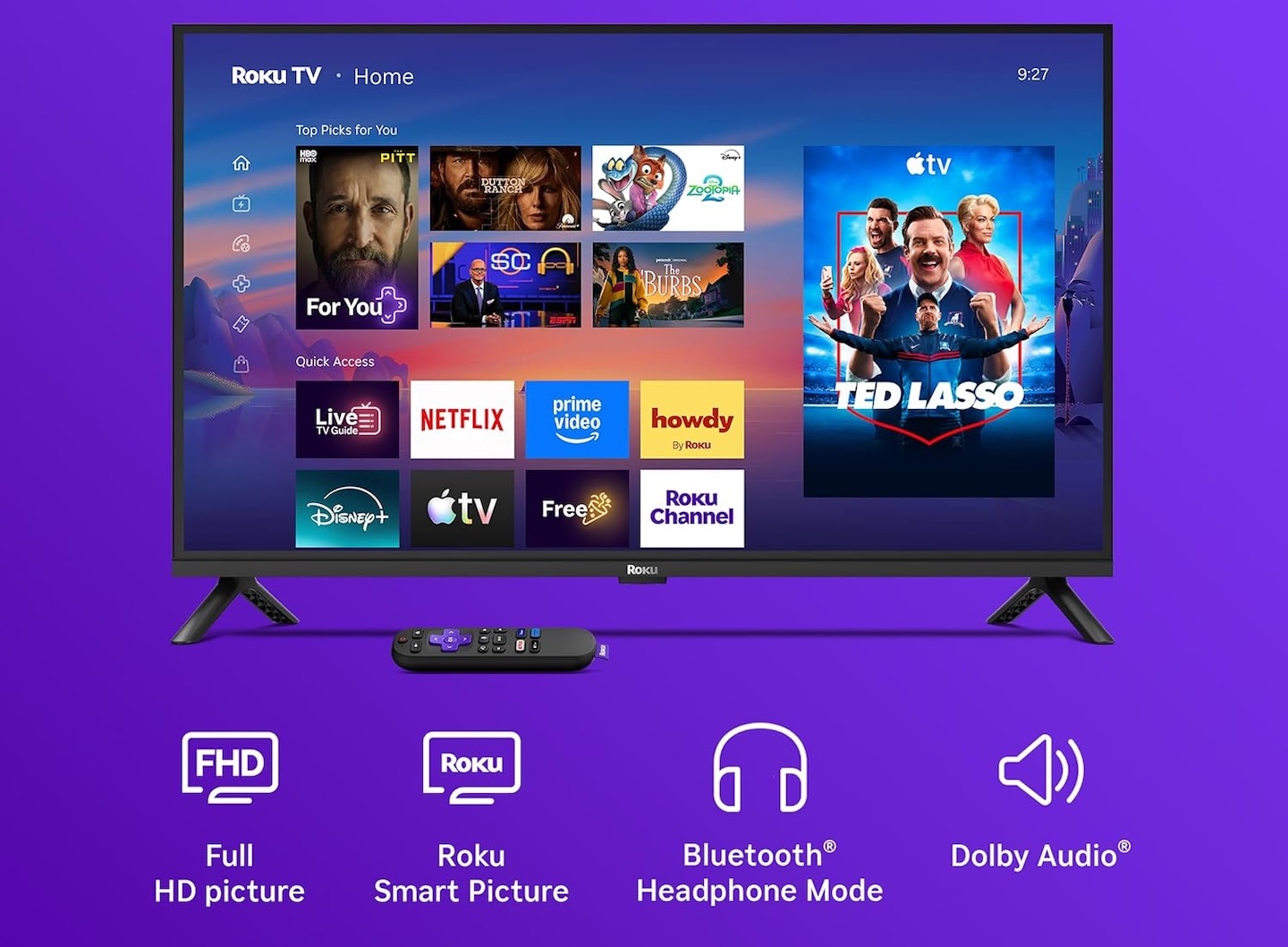 Roku 32-Inch Select Series Smart TV 2026-1080p Full HD TV