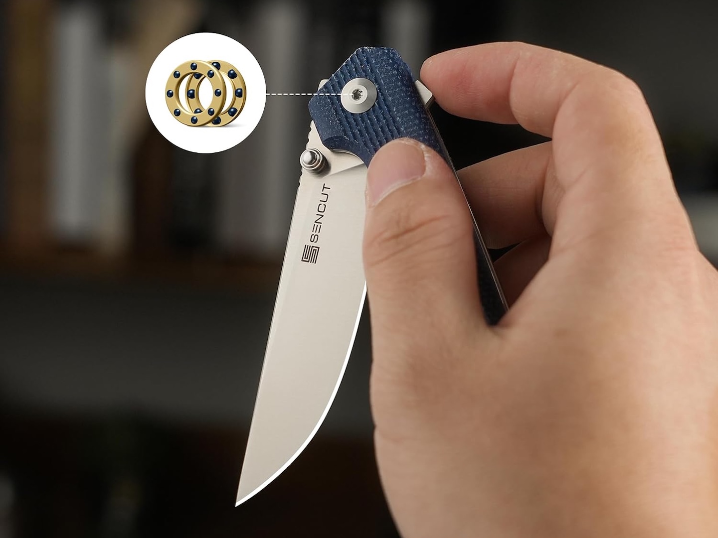 SENCUT Stria Folding Pocket Knife for EDC
