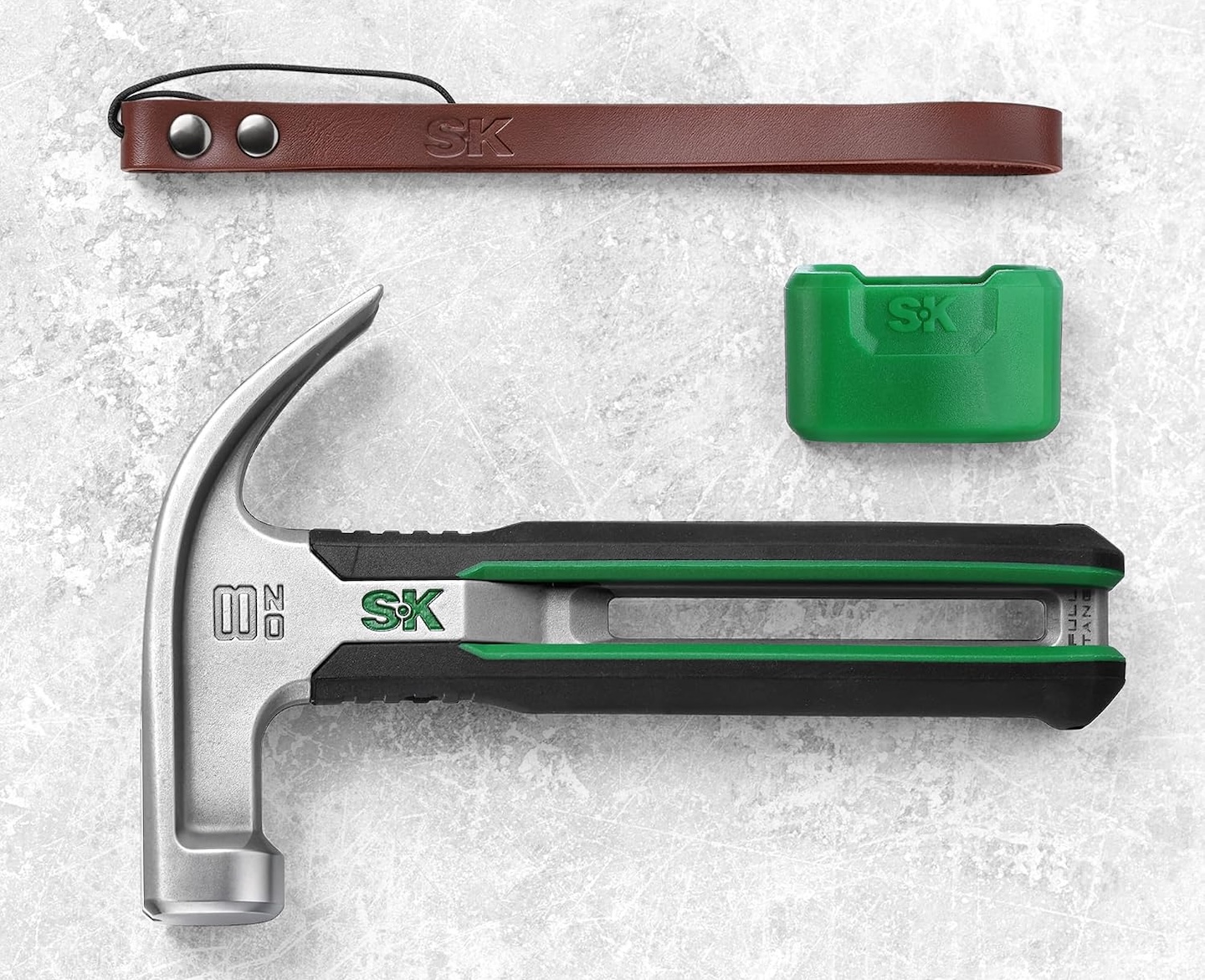 SK Small Claw Hammer Mini Hammer Set with Strap Mallet Cap Features