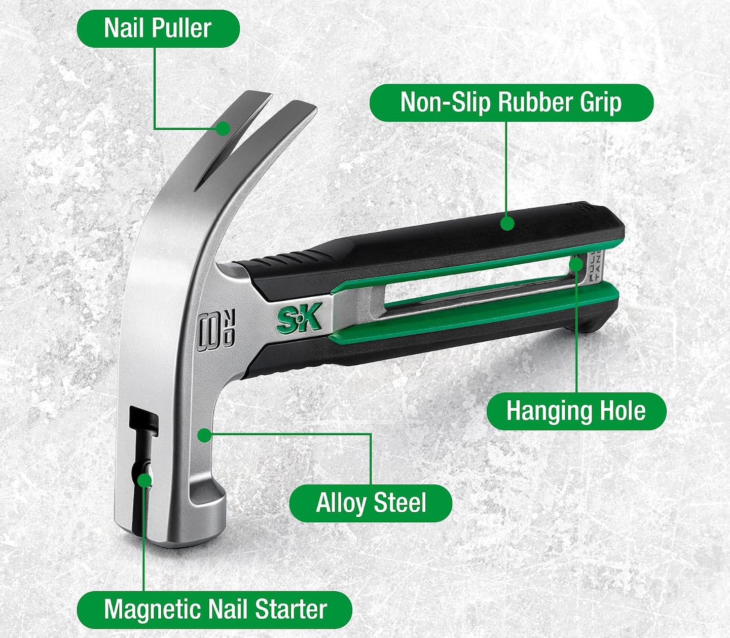 SK Small Claw Hammer Mini Hammer Set with Strap Mallet Cap Price