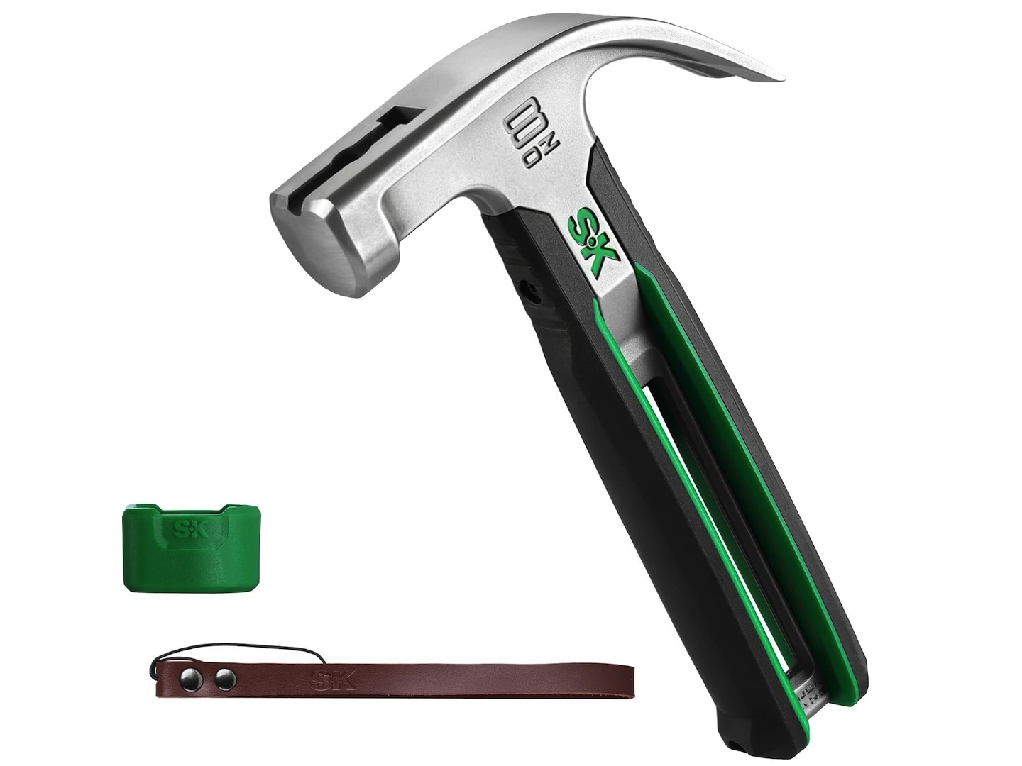SK Small Claw Hammer Mini Hammer Set with Strap Mallet Cap