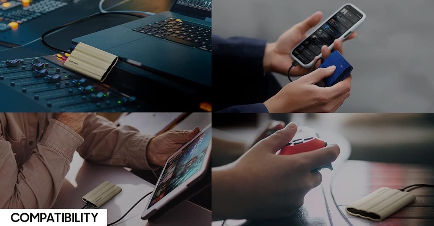 Samsung Portable SSD T7 Shield