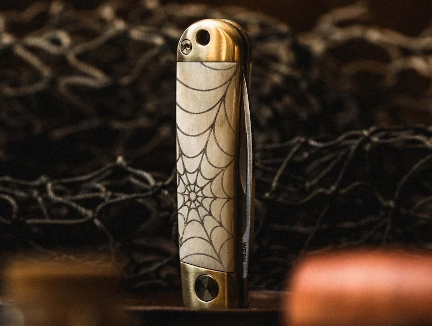 Scrimshaw Henry Spider Web
