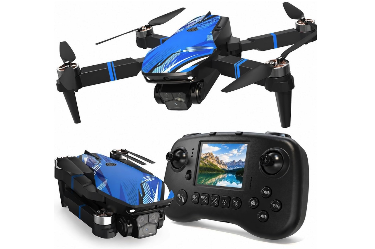 Seko Drone with Camera for Adults LCD Screen on Controller