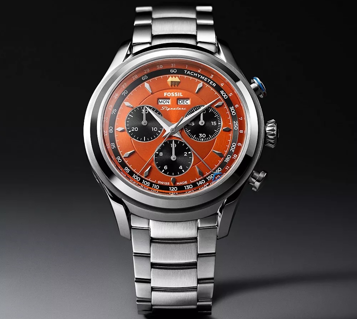 Signature CS 1 42mm Master Calendar Chronoquartz Stainless Steel Watch