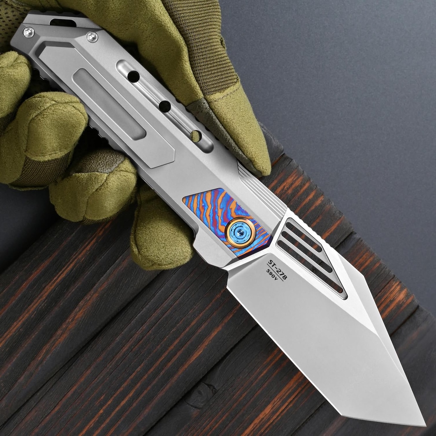 Sitivien ST278 Folding Knife 5