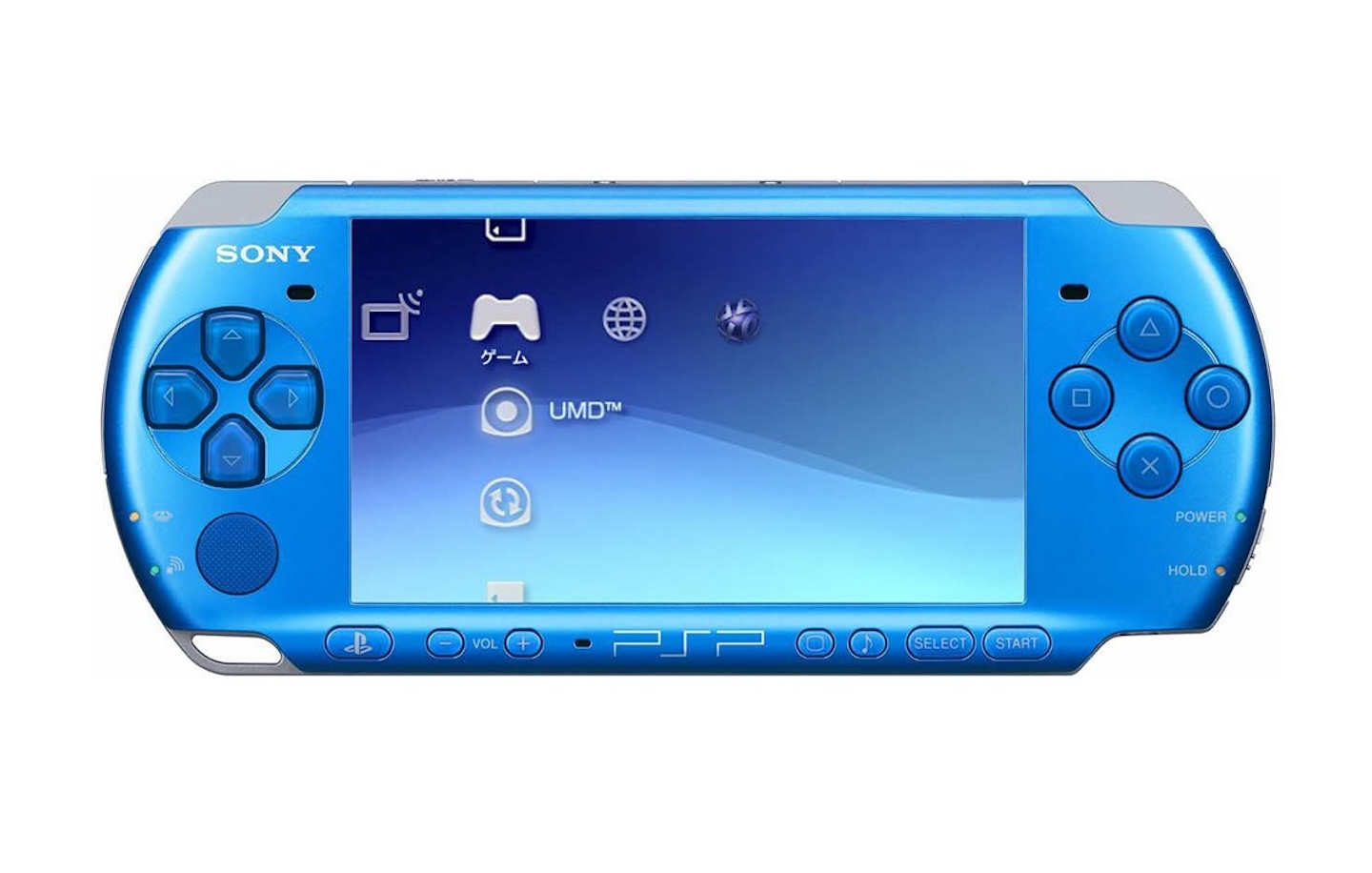 Sony Playstation Portable PSP 3000 Series Handheld Gaming Console System Blue