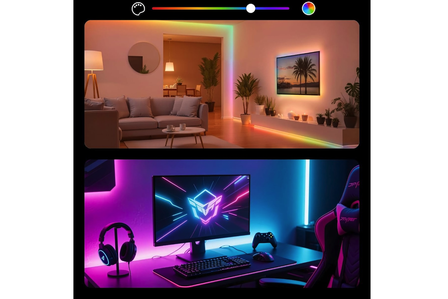 SwitchBot LED Strip Light 5M Work with