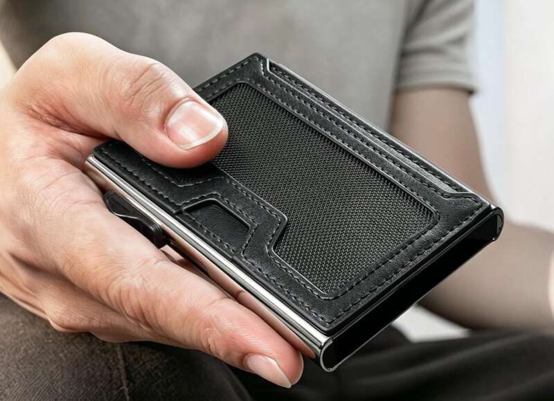 Sllmwalt Pop Up Wallet For Men
