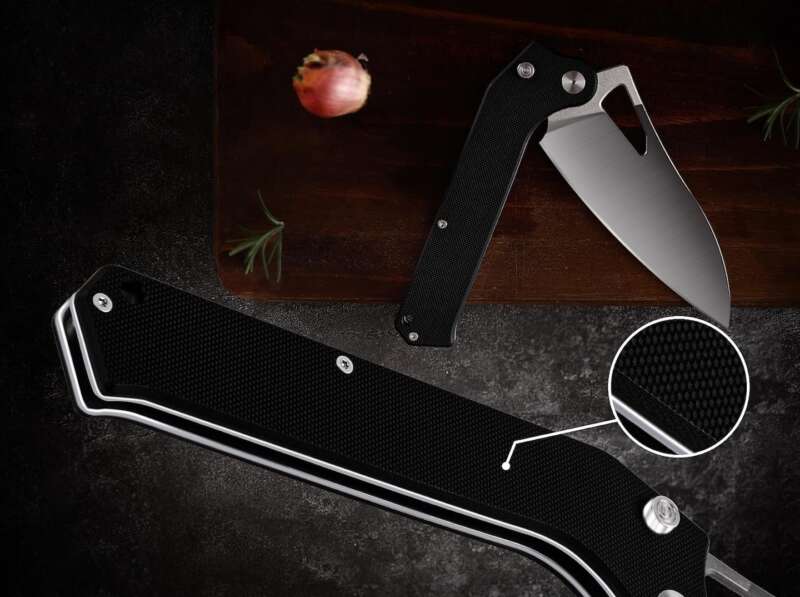 TACRAY Folding Kitchen Chef Knife