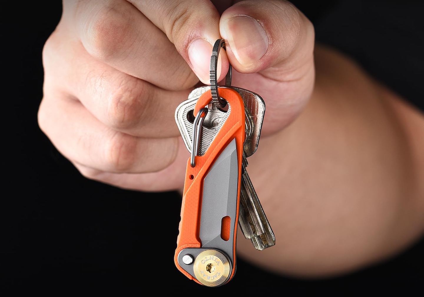 TACRAY Vinto 5-in-1 Keychain Multitool Mini Pocket Knife 1.5 Inch Blade Original