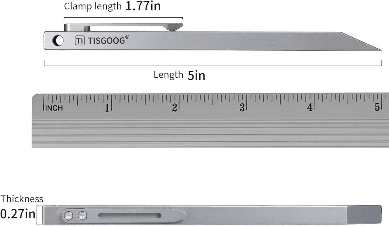 TISGOOG Titanium Pry Bar 4
