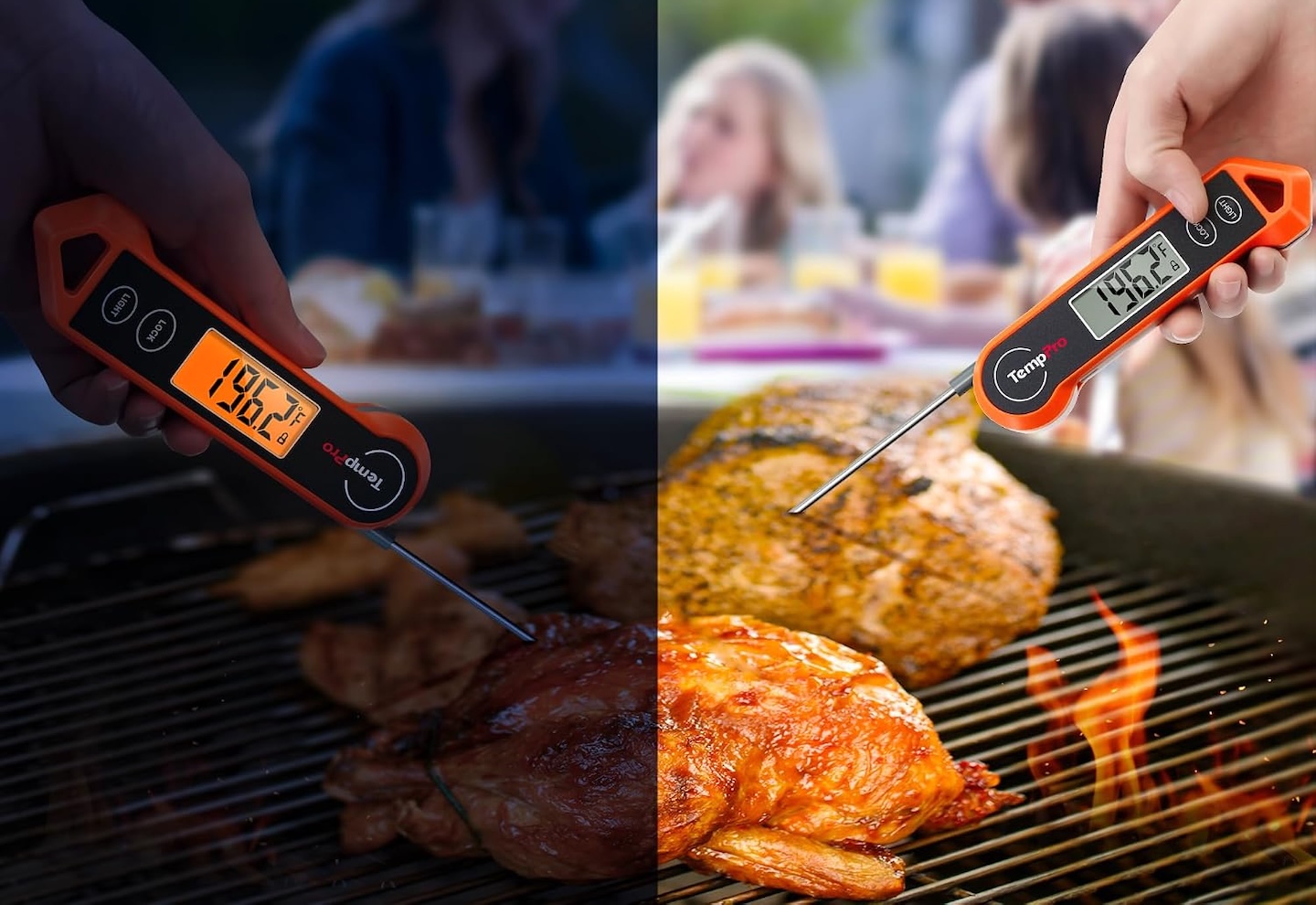 TempPro TempSwift TP19H 1 Sec Instant Read Meat Thermometer Digital