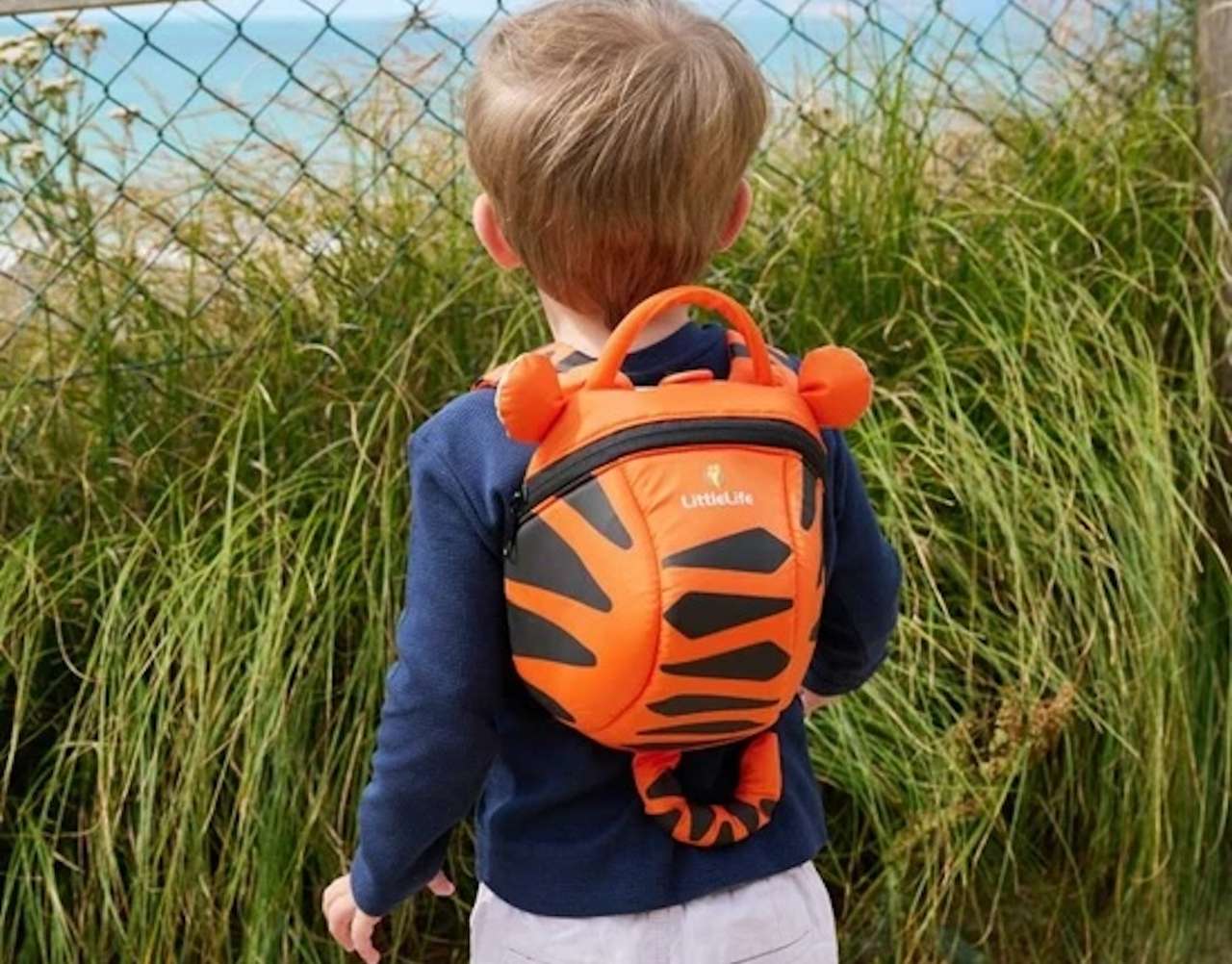 Tiger Toddler Backpack with Rein