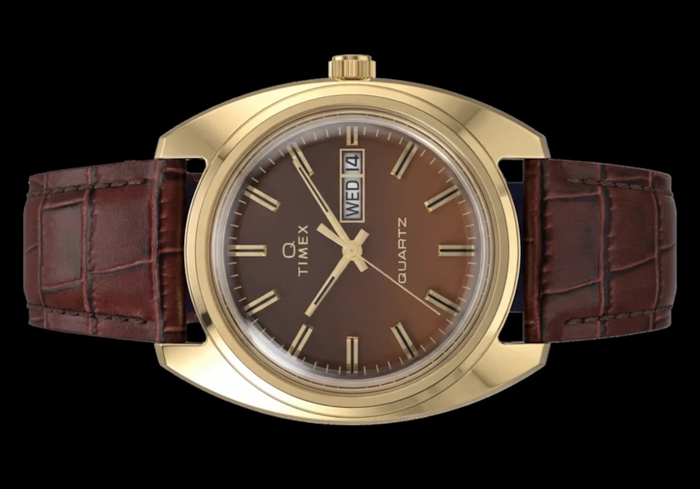 Timex 1978 Day Date Fume Reissue 3