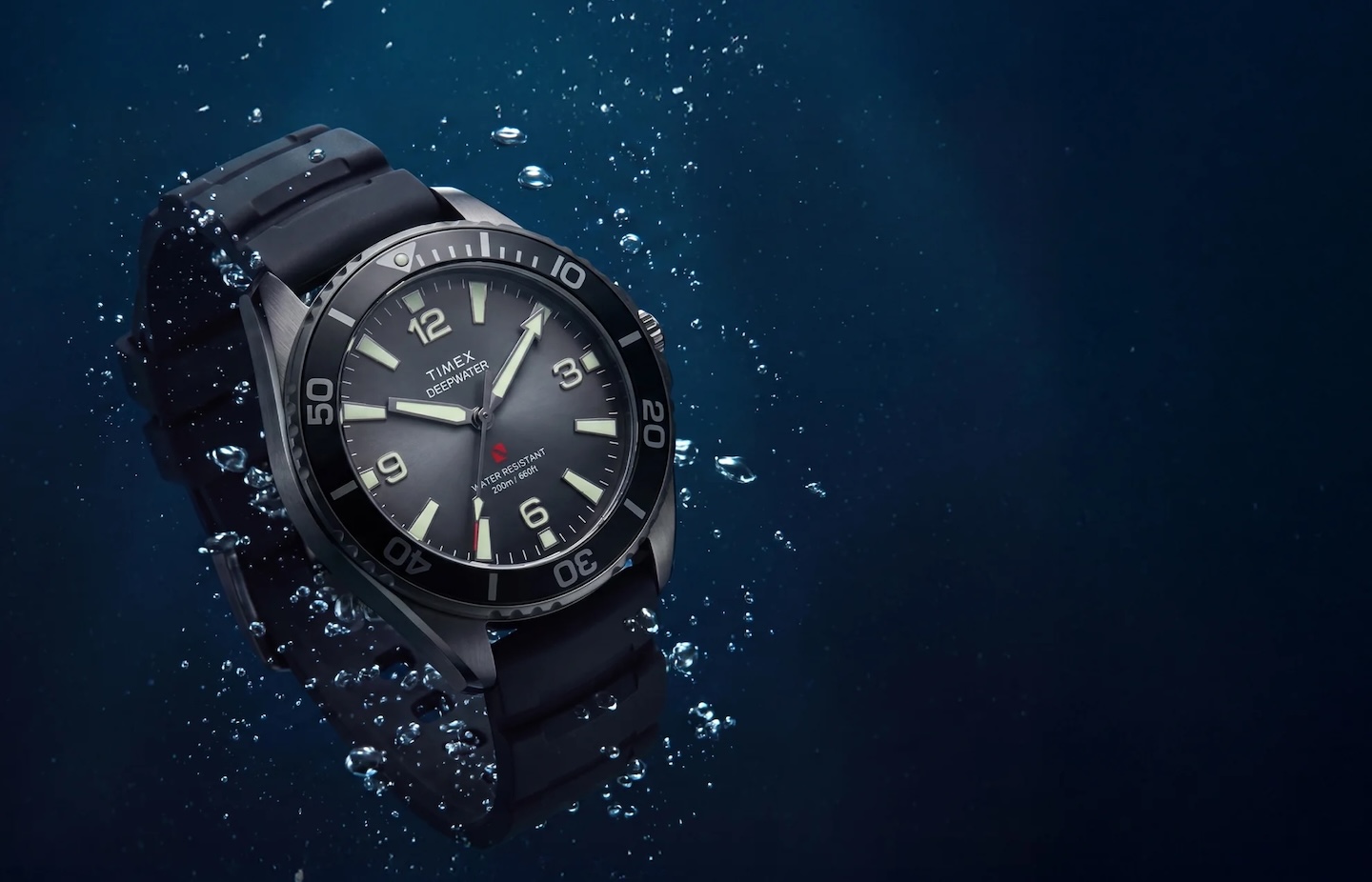 Timex Deepwater Arctic 200 Black Dial