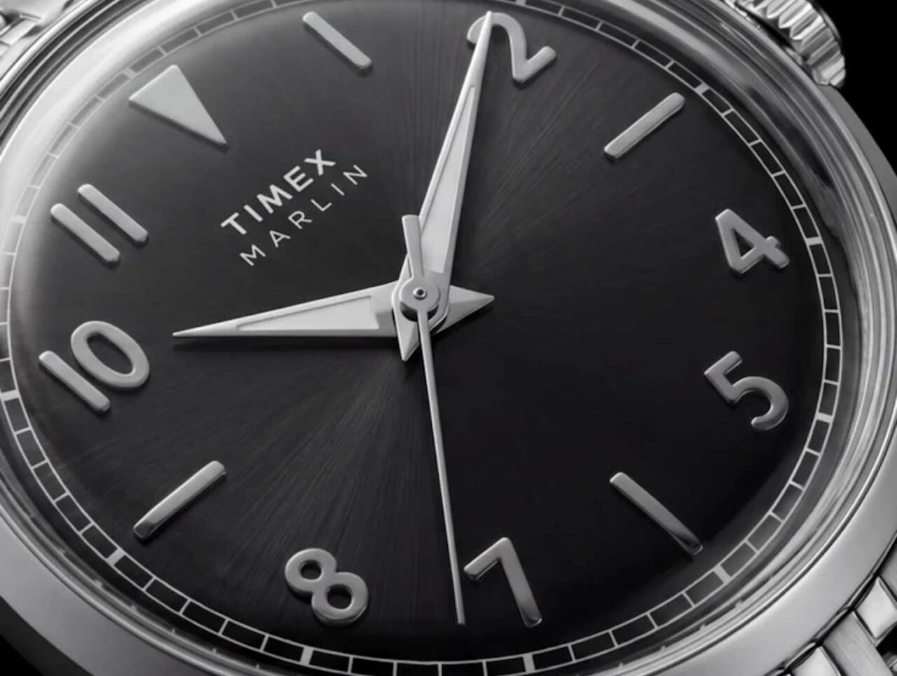 Timex Marlin Quartz 34mm Stainless Steel Bracelet Watch
