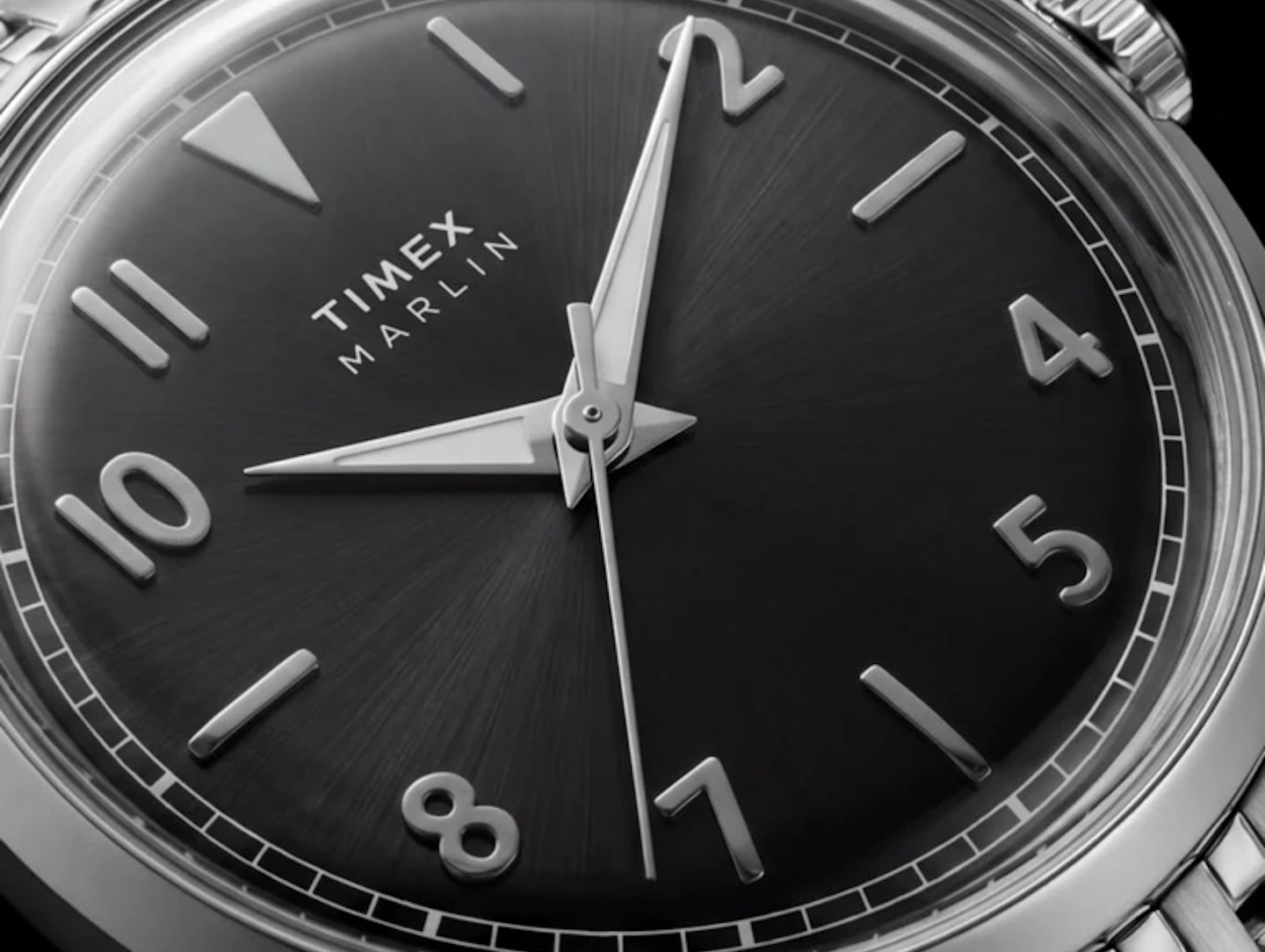 Timex Marlin Quartz 34mm Stainless Steel Bracelet Watch