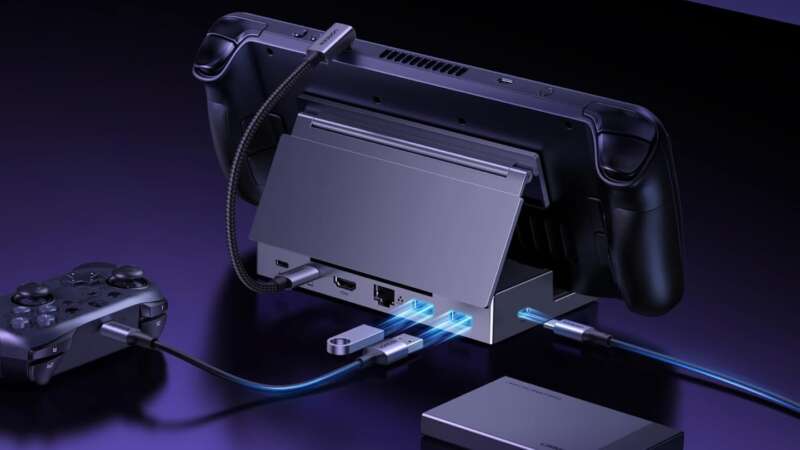 UGREEN Steam Deck Dock 6-in-1 4K@120Hz HDMI 2.1 100W PD