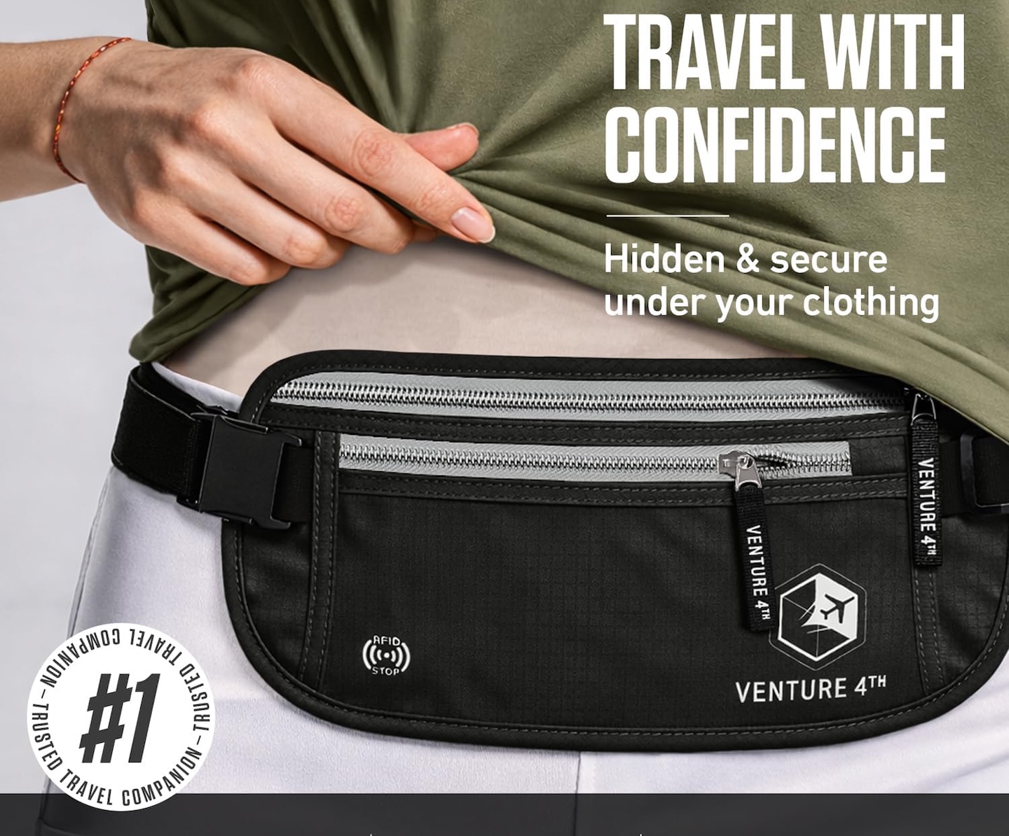 VENTURE 4TH Travel Money Belt
