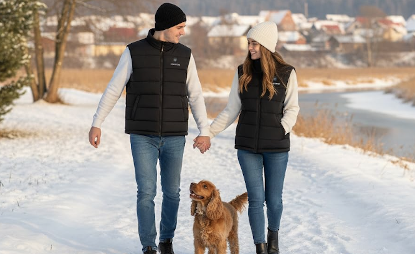 Venustas Men's USB-C Compatible Heated Vest